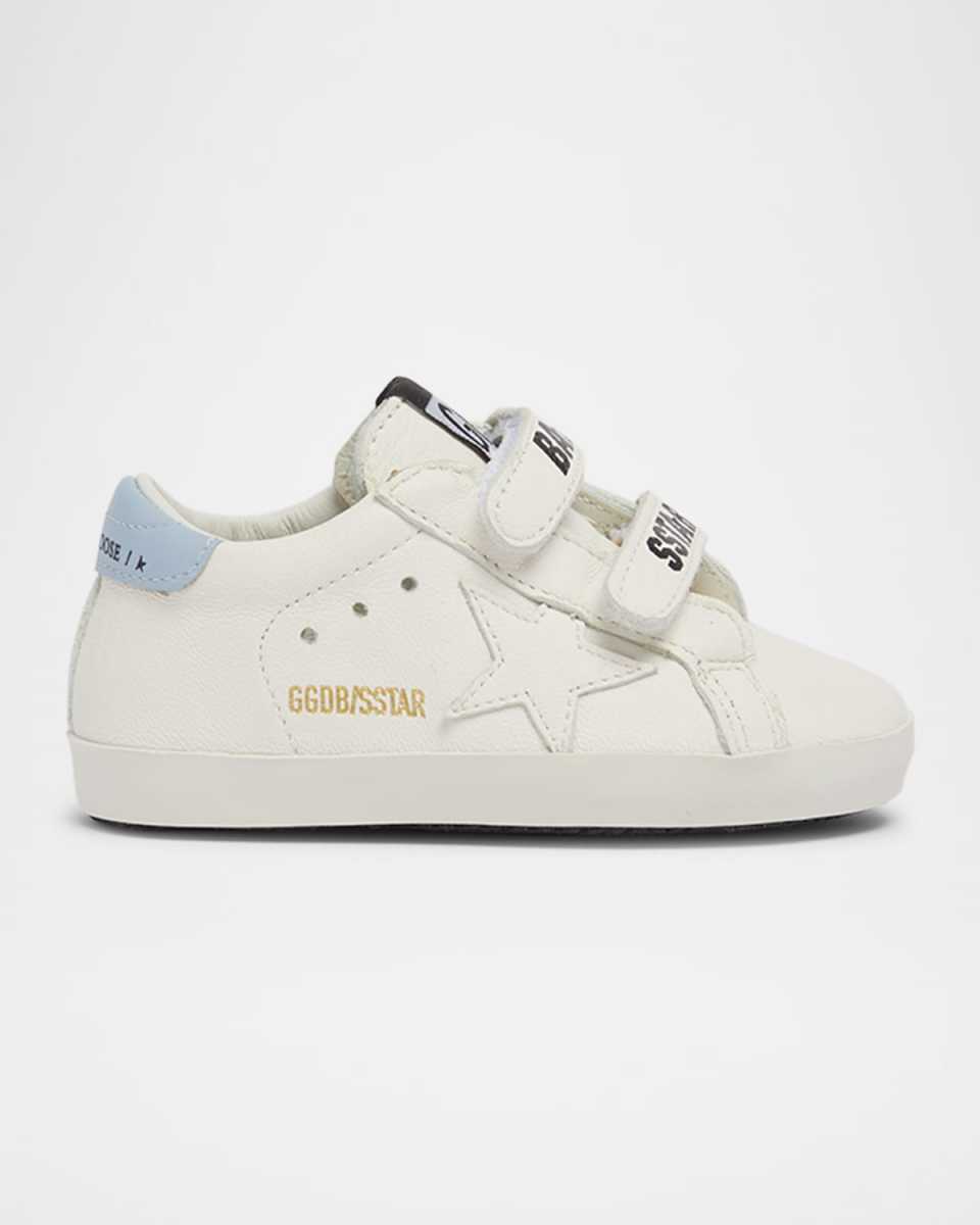 Kid's Old School Glitter Dual-Grip Sneakers, Babies